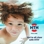 HTH 42049 Swimming Pool Care 1" Chlorine Tabs, Swimming Pool Chlorinating Sanitizer, 1.5lb