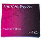 Tattoo Clip Cord Covers - 125pcs Disposable Tattoo Cover Cord Sleeves Bags Clean Barrier Supply for Tattoo Power Cord, Tattoo Supplies, Tattoo Kits, Tattoo Machine Gun Accessories