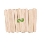 6" Jumbo Wood Craft Sticks - Pack of 1,000