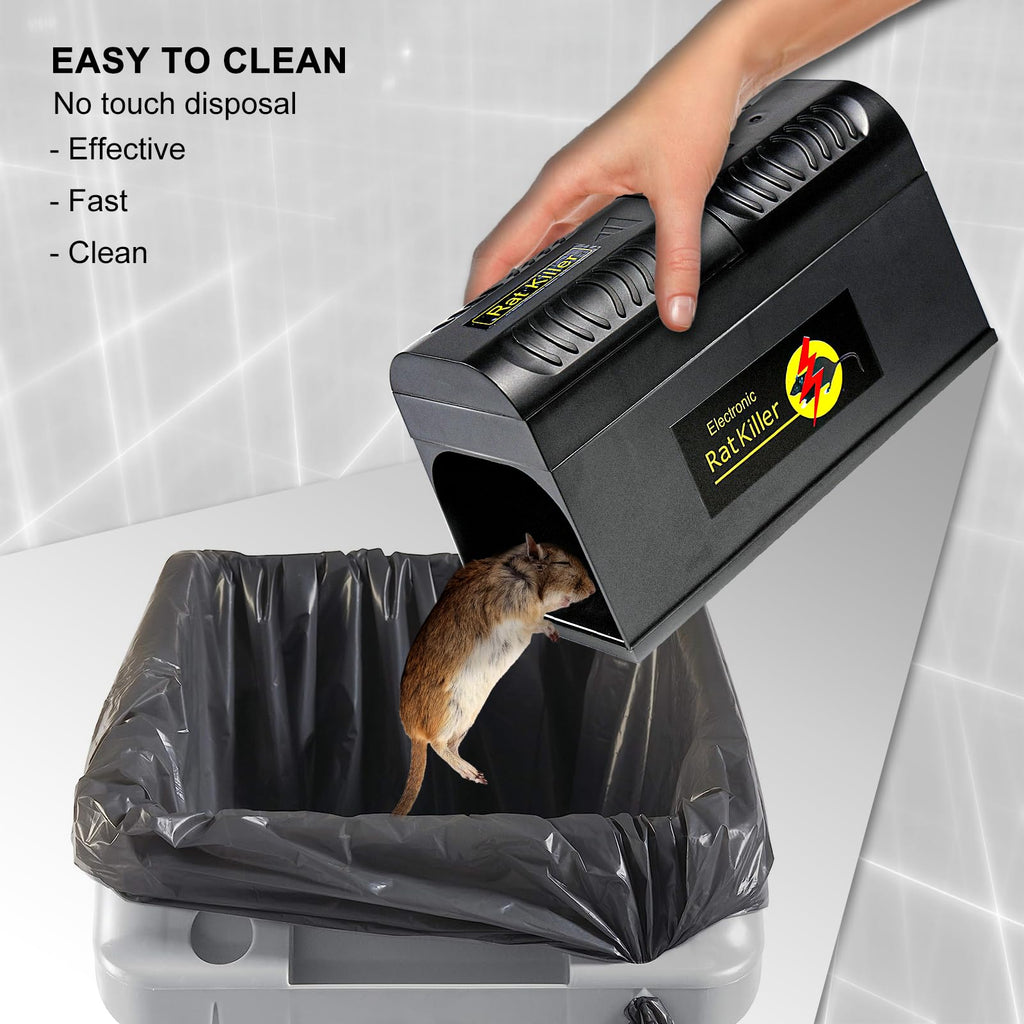 Electric Rat Trap, Humane & Efficient Mouse Trap