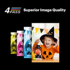 KODAK Dock Plus 4PASS Instant Photo Printer (4x6 inches) + 90 Sheets Bundle (10 Initial Sheets + 80 Sheet Pack)