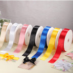 White Ribbon, 120 Yards 1-1/2 inch White Satin Ribbon Stocking Stuffers for Gift Wrapping Flower Bouquet Bow Making Wedding Party Christmas Decorations