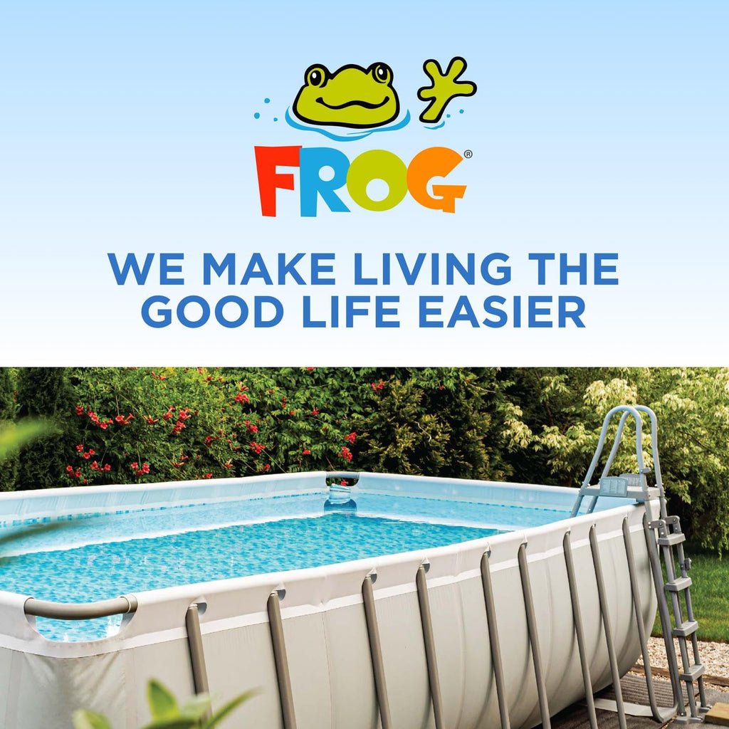 FROG Replacement Chlorine Cartridges for use with Flippin’ FROG Floating Sanitizer System - Prefilled Cartridges Support Easy Pool Maintenance and Cleaner & Clearer Water - 2 Pack