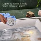 Floating Bath Essential Oil Diffuser, Lily Pad Diffusers 2-Pack, Flameless Candle & Water-Illuminating Lights, Lifelines in Bloom: Calm Essential Oil Blend 3 ML & Batteries Included