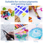 ESRICH Stretched Canvases for Painting 8x10, 10 Pack 8x10 Canvas Value Pack,Primed Acid-Free Cotton Blank Canvas, Paint Canvases for Oil & Acrylic Paint.
