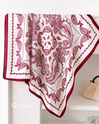 Satin Bandana Headscarf for Women Silky Hair Scarves for Fashion Lightweight-27