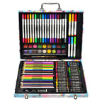 Darnassus 132-Piece Art Set, Deluxe Professional Color Set, Creating Gift Box, Art Set Crafts Drawing Painting Christmas Kit for Kids and Adult, Girls Boys