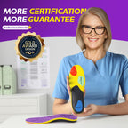 Professional Insoles for Women with Sport Shock Absorption High Arch Support Insoles Flat Feet Inserts Plantar Fasciitis Insoles Pain Relief Orthotics Shoe Insert, Breathable & Anti-Slip, Purple, S