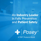 Posey 6546BL Premium EZ Clean Gait Belt with Spring-Loaded Buckle, Blue, 80"