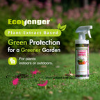 EcoVenger® Garden Insect Control 16 oz | Kills Aphids Mealybugs Spider Mites Gnats and Eggs | Indoor Outdoor | Plant-Based Child and Pet Safe
