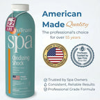 ProTeam Non-Chlorine Spa Shock for Hot Tub – Fast-Acting Oxidizing Shock Treatment, Clears Cloudy Water & Eliminates Odors – Made in USA, 2.2 lb + SplashWiz Care e-Book
