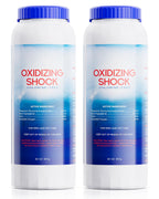 POOLHOUR 32 Oz Non-Chlorine Oxidizing Shock for Hot Tub, Oxidizer for Spas and Swimming Pools, Hot Tub Shock, 2 Pack