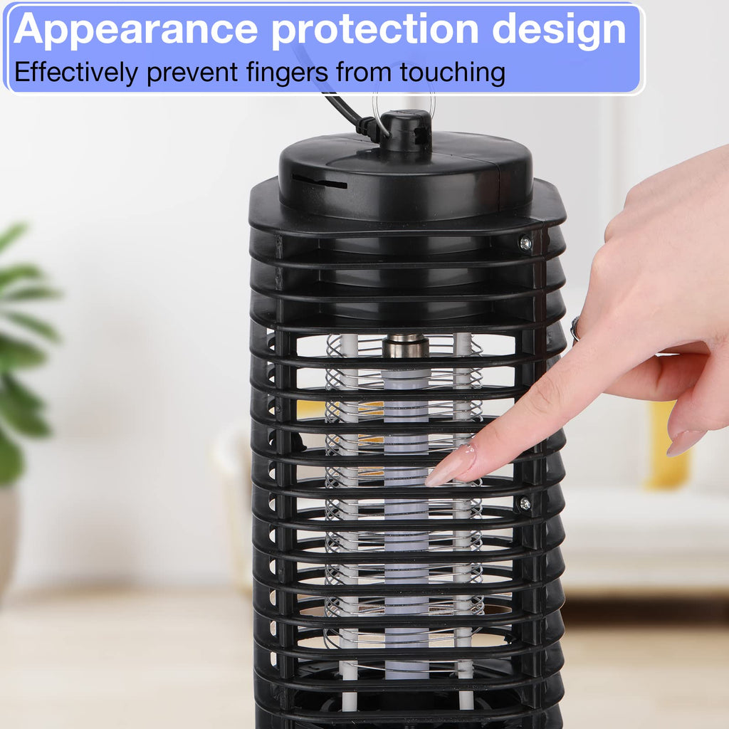 6 Pieces Mosquito Killer Bug Zapper, Electric Insect Fly Trap Electric Mosquito Zappers Fly Zapper Mosquito Killer for Patio Insect Trap Insect Killer Fly Trap for Home Garden Patio Backyard