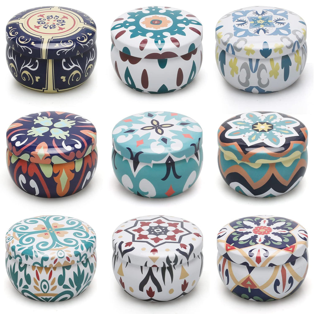 Scented Candles, 9 Packs 2.5oz Candle Set, Soy Candles for Home Scented, Aromatherapy Candle for Stress Relief, Bathing, Ideal Gifts for Women Birthday, Thanksgiving, Christmas
