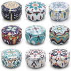 Scented Candles, 9 Packs 2.5oz Candle Set, Soy Candles for Home Scented, Aromatherapy Candle for Stress Relief, Bathing, Ideal Gifts for Women Birthday, Thanksgiving, Christmas