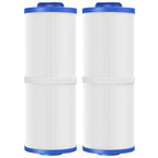 Beckacher 4CH-949 Spa Filter Compatible with Unicel, Pleatco PWW50L, Filbur FC-0172, SD-01143, 817-4050, Baleen AK-90091, Rising Dragon 50, Waterway Teleweir 50 sqft hot tubs Filter Cartridge, 2 Pack