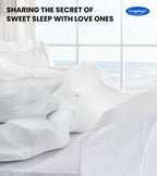 Ultra Pain Relief Cooling Pillow for Neck Support, Adjustable Cervical Pillow Cozy Sleeping, Odorless Ergonomic Contour Memory Foam Pillows, Orthopedic Bed Pillow for Side Back Stomach Sleeper