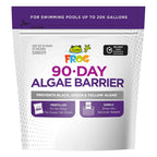 FROG 90-Day Algae Barrier - Dry Formula Algaecide Prevents Black, Green and Yellow Algae for Pools up to 20,000 Gallons - Pool Maintenance & Algae Prevention - 2 Pods