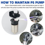 WaterRebirth (2900GPH-155W,UL listed) High Flow Submersible Water Pump - Pond Pump - Submersible Pump - Water Fountain Pump - Aquarium Pump,PS- 2900