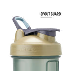 BlenderBottle Classic V2 Shaker Bottle Perfect for Protein Shakes and Pre Workout, 28oz, Full Color Tan