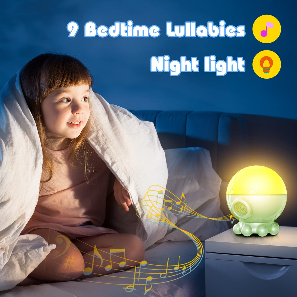 Night Light Projector,Ocean Star Night Light for Kids Room,Dinosaur Toys with 360° Rotation,Remote and Timer,3 Projection Films,17 Light Modes,9 Lullaby Songs,Birthday Christmas Gifts Kids Toys
