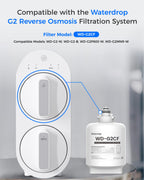 Waterdrop G2CF Filter, Replacement for G2 & G2P600 & G2MNR Reverse Osmosis System, 12-month Lifetime