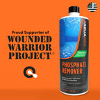 Pool Phosphate Remover - Fast Acting, Maximum Strength Phosphate Removal Pool Chemical - Perfect for Pool Openings to Make Your Pool Phosphate Free - AquaDoc (32 oz)