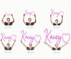 Custom Neon Sign,Neon Sign Customizable for Wall Decor,Birthday Gift, Gifts for girl,Girlfrend, christmas,Wedding,Party,Bar,Salon,Personalized Family Name ligh for Bedroom Decor