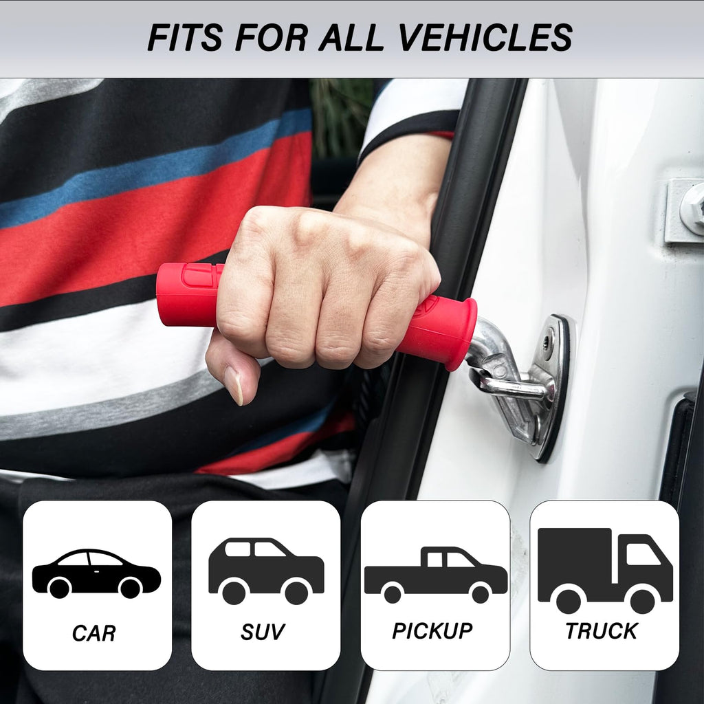 EILITWAY 2 Pack Car Handle Assist for Elderly - Vehicle Support Handle - Auto Grab Bar Cane Support Aid - for All Vehicles