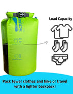 Scrubba Portable Washing Machine – Patented Washboard-in-a-Bag™ Travel Wash Bag – Wash Clothes Anywhere – Manual Washer for Travel, Camping & Backpacking (5.3 oz)