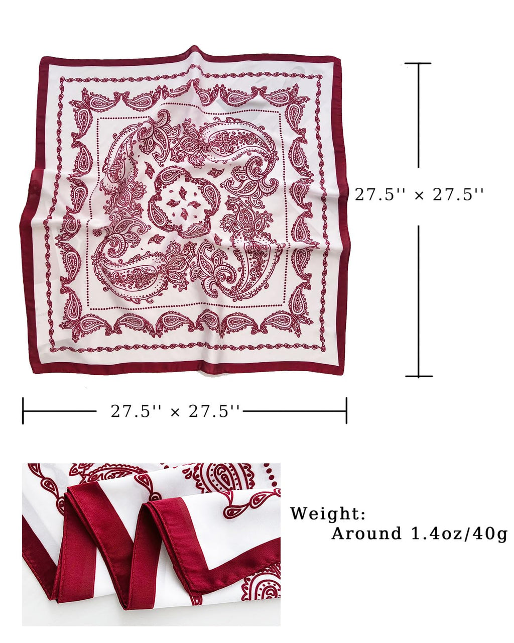 Satin Bandana Headscarf for Women Silky Hair Scarves for Fashion Lightweight-27