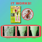 Sapphire Labs Nectar Fortress Natural Ant Repellent; Multi-Purpose Clear Gel Ant Guard for Hummingbird Feeders - Twin Pack