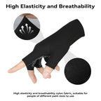 Winter Touchscreen Gloves for Women and Men, Anti-Slip Light Weight Half-Finger Gloves for Hiking, Warm Glove Cycling Driving, Cold Weather, Running, Outdoor Sports, Daily Work(5 fingers-2 Pairs)