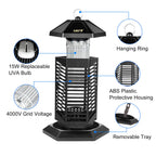 Bug Zapper, Electronic Mosquito Zapper Outdoor Indoor, Portable Fly Trap Insect Zapper Mosquito Killer Lamp