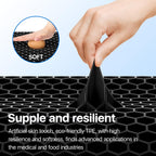 Gel Seat Cushion, Cooling (Super Large & Thick), Breathable Honeycomb Design Absorbs Pressure Points, Gel Cushion for Office Chair, Home Car seat Cushion for Wheelchair