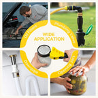 Jar Opener for Weak Hands: Strap Wrench and Rubber Wrench - Easy Bottle Opener, Strap Wrench, Effortless, Adjustable, Non-Slip - Set of Two (Odor free) - Great for Plumbing Tasks & Arthritis Elderly…