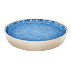 VEVOR 24-ft Round Above Ground Pool Liner, Unibead Pool Liners, Standard Gauge, 52inch Wall Height, Designed for Steel Sided Above-Ground Swimming Pools