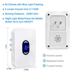Daytech Wireless Caregiver Pager Call Button Elderly Nurse Alert System for Elderly Monitoring/Seniors with 2 SOS Call Panic Buttons & 2 Watch Pagers, 500+Feet 3 Receivers