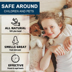 TSCTBA Pest Control Spray, Indoor Pest Control Mint Spray for Home and Kitchen - Fly, Ant, Spider, Roach, Flea, Bug and Mosquito Repellent, All Natural, Safely and Effectively - 12.5 OZ