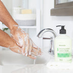 McKesson Antimicrobial Lotion Soap with Pump, Aloe, Herbal Scent, 18 oz, 12 Count