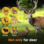 fcesiweg Deer Repellent for Plants, Deer and Rabbit Repellent Outdoor, Rabbit Repellent for Garden, Bunny Repellent, Deer Away, Keep Deer & Rabbits Out of Garden, Yard and Lawn, Easy to Use, 8 Packs