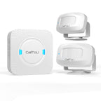 CallToU Bed Sensor Alarm and Fall Prevention for Elderly/Dementia/Patient Wireless Caregiver Pager Motion Sensor Alarms System Motion Detector Alert Monitor System 500+FT, Bed Alarm for Elderly Adult