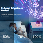 Night Light Projector,Ocean Star Night Light for Kids Room,Dinosaur Toys with 360° Rotation,Remote and Timer,3 Projection Films,17 Light Modes,9 Lullaby Songs,Birthday Christmas Gifts Kids Toys
