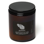 Hemlock Park Crackling Wood Wick Candle Handcrafted with Natural Coconut Wax and Essential Oils (Pomelo Citrus, Standard 8 oz)
