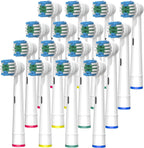 Electric Toothbrush Replacement Heads 16 Pack/Compatible Oral B Braun Replacement Brush Heads/Compatible Oral B Replacement Brush Heads