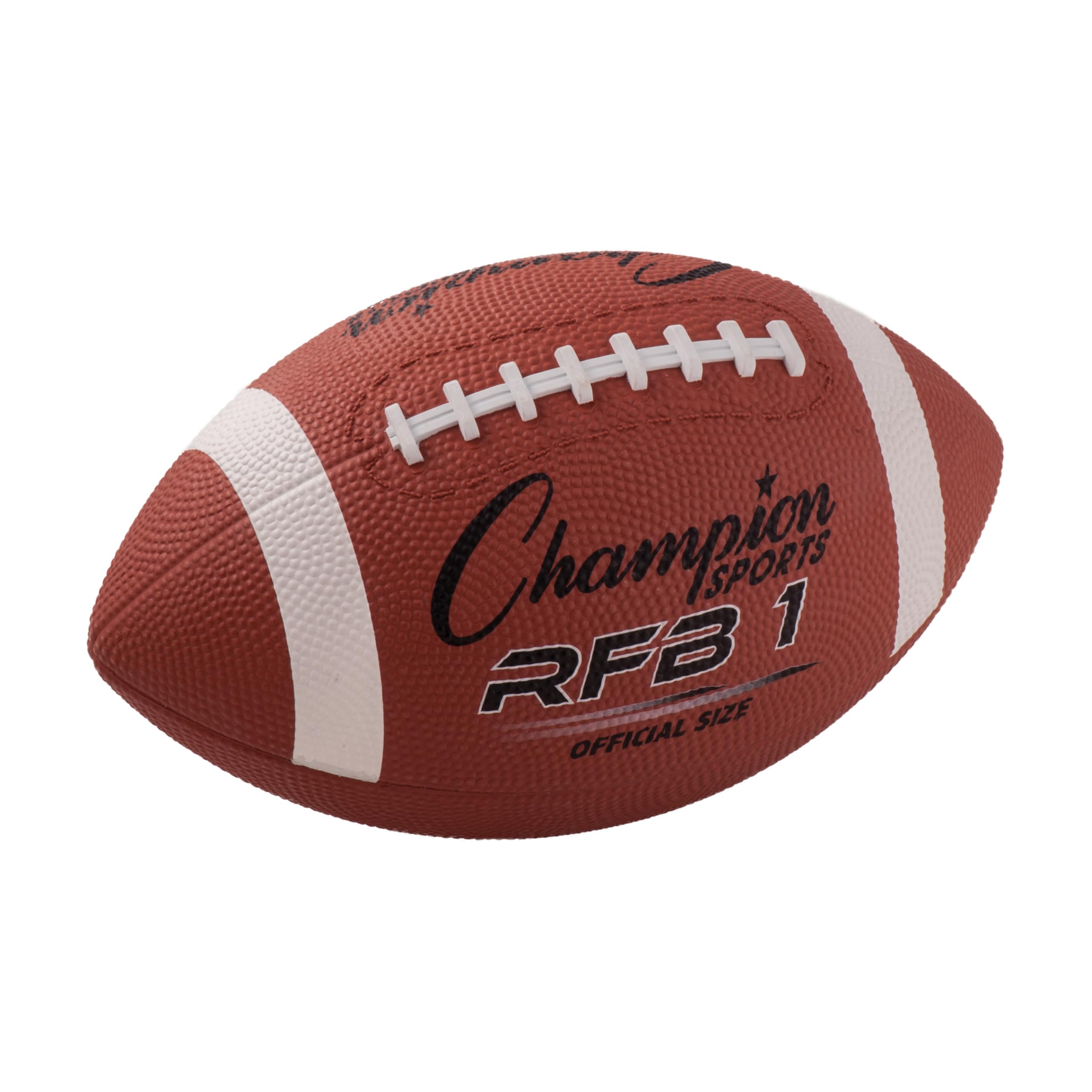 Rubber Football – Durable All-Weather Football with Enhanced Grip - Backyard Play & Training - Official Size