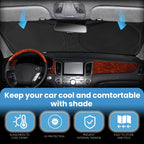 for 3 Series Windshield Sun Shade Sunshade Fits BMW 2013-2018 3 Series/ F30/ F31/ F80/ M3 for BMW 328i 335i 320i 330i 325i Windshield Cover Window Shield Protector Sun Visor Car Accessories