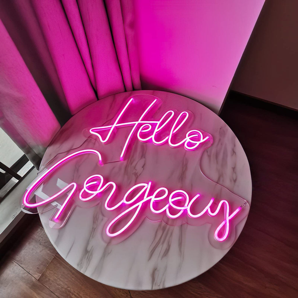 MOLCOVEX Custom Neon Signs for Wall Decor, Personalized Neon Name Lights for Wedding Bedroom Home Decor Game Room Bar Salon Birthday Party Business Large Logo Christmas Gifts