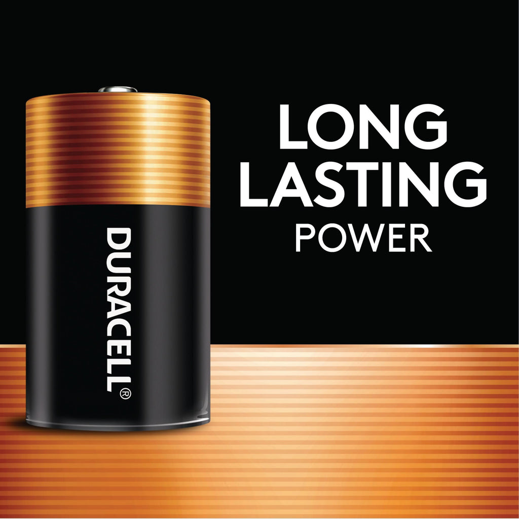 Coppertop C Batteries, 8 Count (Pack of 1), C Battery with Long-lasting Power, All-Purpose Alkaline Battery for Household and Office Devices