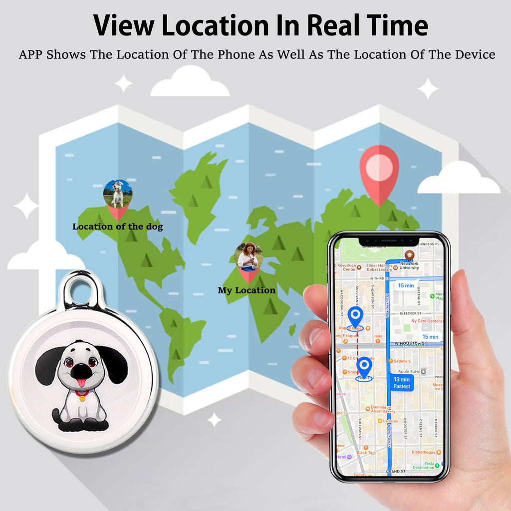 GPS Tracker for Vehicles Portable Car GPS Tracker Micro GPS Device All US Coverage Accurate Positioning for Vehicles Elderly Kids Pets No SIM Card No Subscription Required